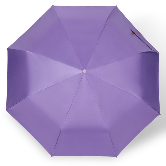 Зонт автоматический «Однотон», эпонж, 3 сложения, 8 спиц, R = 50 см, цвет МИКС - фото 1908101365
