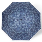 Зонт механический «Ячейки», эпонж, 4 сложения, 8 спиц, R = 50 см, цвет МИКС - Фото 6