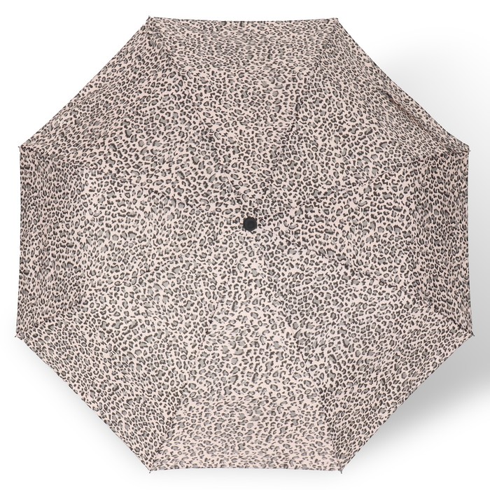 Зонт автоматический «Леопард», эпонж, 3 сложения, 8 спиц, R = 48 см, цвет МИКС - фото 1908101481