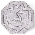 Зонт автоматический «Надписи», эпонж, 3 сложения, 8 спиц, R = 48 см, цвет МИКС - Фото 14