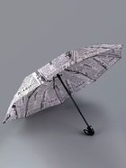 Зонт автоматический «Надписи», эпонж, 3 сложения, 8 спиц, R=48/55 см, d=96 см, МИКС - Фото 3