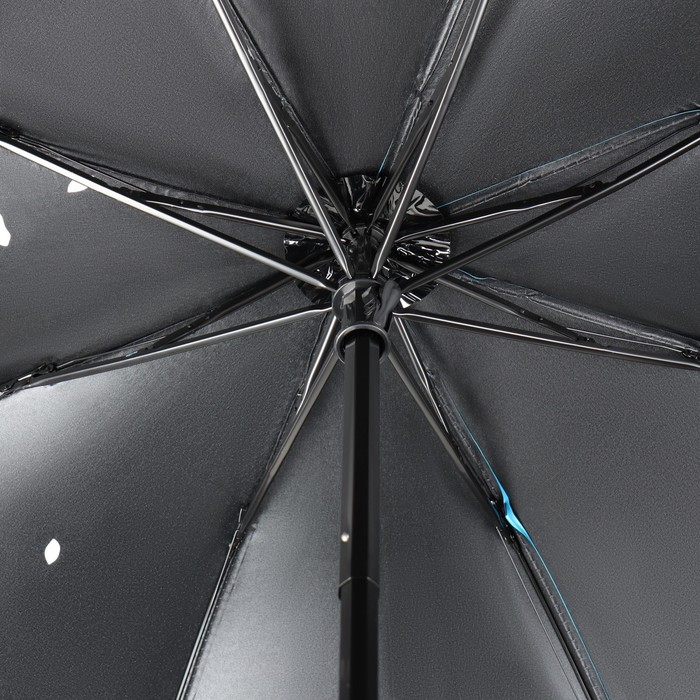 Зонт механический «Гармония», эпонж, 4 сложения, 8 спиц, R = 49 см, цвет МИКС - фото 1908101503