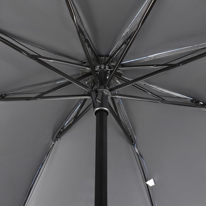 Зонт механический «Ромашки», эпонж, 4 сложения, 8 спиц, R = 48 см, цвет МИКС - фото 1906657270