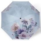 Зонт механический «Фиалки», эпонж, 4 сложения, 8 спиц, R = 49 см, цвет МИКС - Фото 14