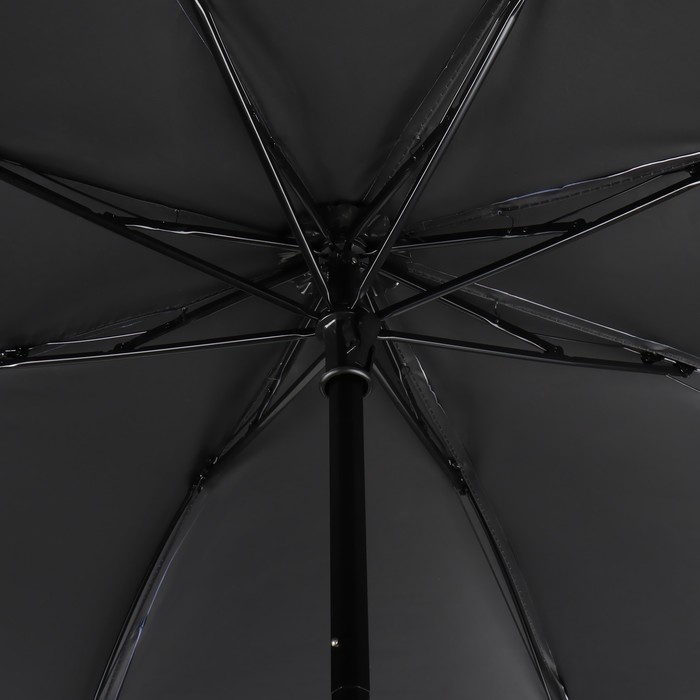 Зонт механический «Фиалки», эпонж, 4 сложения, 8 спиц, R = 49 см, цвет МИКС - фото 1906657284