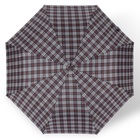 Зонт полуавтоматический «Крупная клетка», 3 сложения, 8 спиц, R = 48 см, цвет МИКС - фото 9862947
