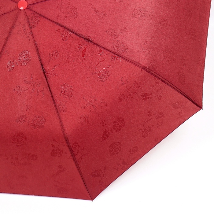 Зонт полуавтоматический «Розы», с проявляющимся рисунком, 3 сложения, 8 спиц, R = 48 см, цвет МИКС