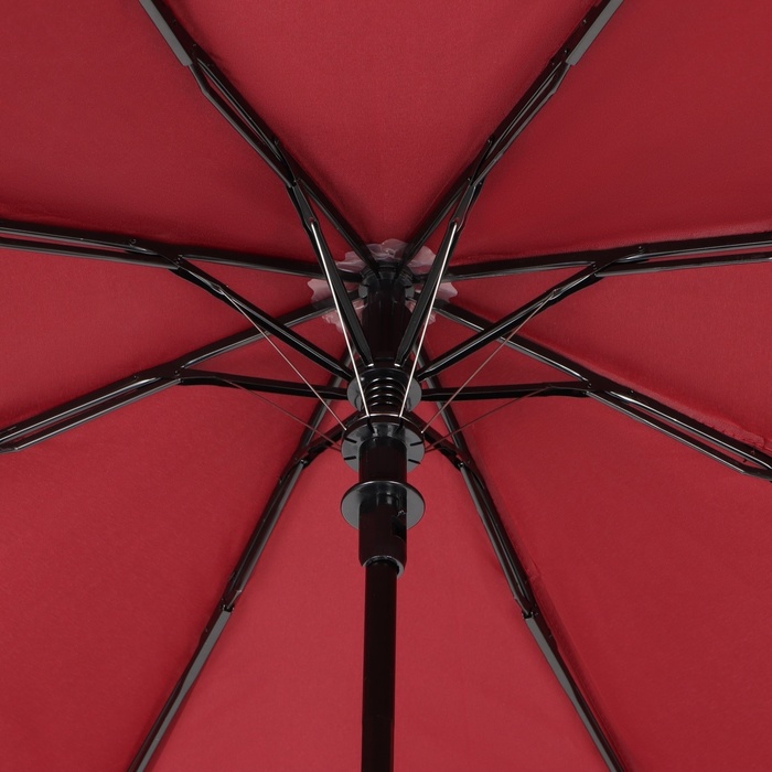 Зонт полуавтоматический «Розы», с проявляющимся рисунком, эпонж, 3 сложения, 8 спиц, R = 48 см, цвет МИКС - фото 1906657299