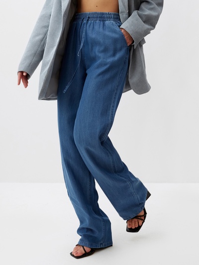 Брюки женские MIST Denim, размер 44 (M), синие
