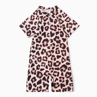 Купальный костюм детский Крошка Я "Леопард" рост 98-104 см