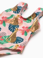 Купальник для девочки слитный KAFTAN «Леопард», розовый, размер 36 (134-140 см) - Фото 7