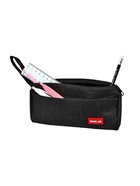 Пенал школьный на молнии Calligrata «Классика», 2 отделения, чёрный - фото 119368148