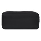 Пенал школьный Calligrata, мягкий, 3 отделения, 130×210×100 мм, объёмный, чёрный - Фото 3