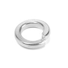 Шайба ТУНДРА, пружинная, разрезная, гровер, DIN127, оцинкованная, М8, 1 кг - Фото 2