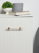 Ручка-скоба CAPPIO PK106, м/о 128 мм, d=12 мм, пластик, цвет прозрачно-золотой/золото - Фото 2