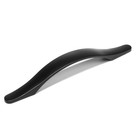 Ручка-скоба CAPPIO RSC035, пластик, м/о 128 мм, цвет черный - фото 321217189
