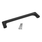 Ручка-скоба CAPPIO RSC036, пластик, м/о 128 мм, цвет черный - фото 807304134