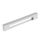 Ручка-скоба CAPPIO PK110, м/о 128 мм, пластик, цвет матовый хром - Фото 2