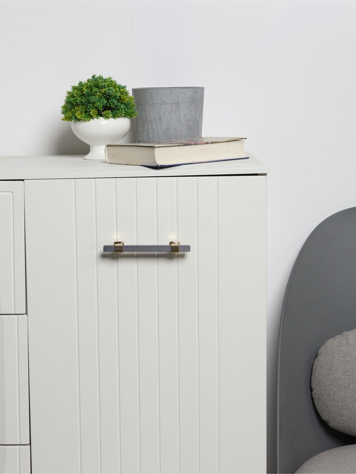 Ручка-скоба CAPPIO PK117, м/о 96 мм, цвет графит