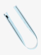 Молния «Спираль», №5, разъёмная, со светоотражающей полосой, замок автомат, 80 см, голубая - Фото 2