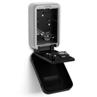 Сейф-ключница кодовая ТУНДРА, металлическая, с защитной крышкой, серый, черный - Фото 6