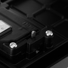 Сейф-ключница кодовая ТУНДРА, металлическая, с защитной крышкой, серый, черный - Фото 8