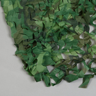 Сетка маскировочная, 4 × 3 м, одинарная, светло-зелёная, коричневая - Фото 1