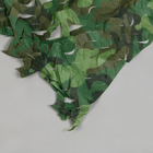 Сетка маскировочная, 4 × 3 м, одинарная, светло-зелёная, коричневая - Фото 3