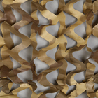 Сетка маскировочная, 3 × 2 м, одинарная, коричневая - Фото 2