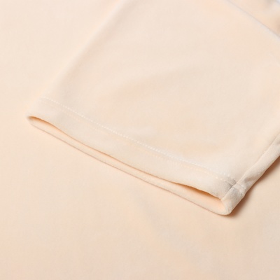 Пижама женская (футболка, шорты) KAFTAN Plushy, размер 40-42, молочная