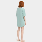 Платье домашнее женское, цвет мятный, размер 48 (L) - Фото 4