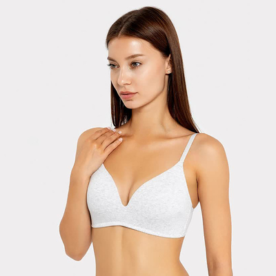 Бюстгальтер женский Mark Formelle, серый, размер 75 В