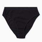 Трусы женские слипы, цвет черный, размер 48 (L) - фото 24346575