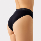 Трусы женские слипы, цвет черный, размер 50 (XL) - фото 23807410