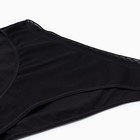 Трусы женские слипы, цвет черный, размер 50 (XL) - фото 23906172