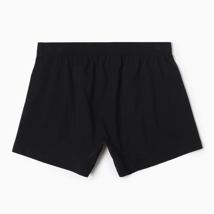 Трусы мужские шорты, цвет черный, размер 54 (XXL)
