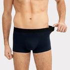 Набор мужских трусов боксеры (2 шт), цвет синий/черный, размер 50 (L) - фото 23807591