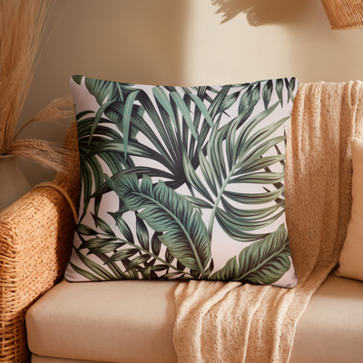 Наволочка декоративная «Этель. Тропики», 40×40 см, велюр