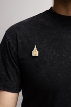 Брошь деревянная «Екатеринбург» Администрация, цветная - Фото 5