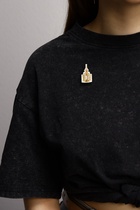 Брошь деревянная «Екатеринбург» Администрация, цветная - Фото 4