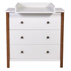 Комод Polini kids Simple 3501, цвет белый-дуб крафт - Фото 5