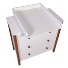 Комод Polini kids Simple 3501, цвет белый-дуб крафт - Фото 6