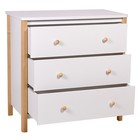 Комод Polini kids Simple 3501, цвет белый-натуральный - Фото 4