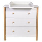 Комод Polini kids Simple 3501, цвет белый-натуральный - Фото 5