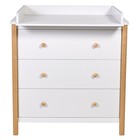 Комод Polini kids Simple 3501, цвет белый-натуральный - Фото 6