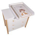 Комод Polini kids Simple 3501, цвет белый-натуральный - Фото 8