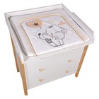 Комод Polini kids Simple 3501, цвет белый-натуральный - Фото 9