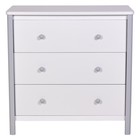 Комод Polini kids Simple 3501, цвет белый-серый - фото 119067100 Комод Polini kids Simple 3501, цвет белый-серый - фото 119067100