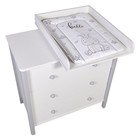 Комод Polini kids Simple 3501, цвет белый-серый - фото 119067109 Комод Polini kids Simple 3501, цвет белый-серый - фото 119067109