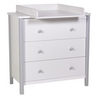 Комод Polini kids Simple 3501, цвет белый-серый - Фото 6